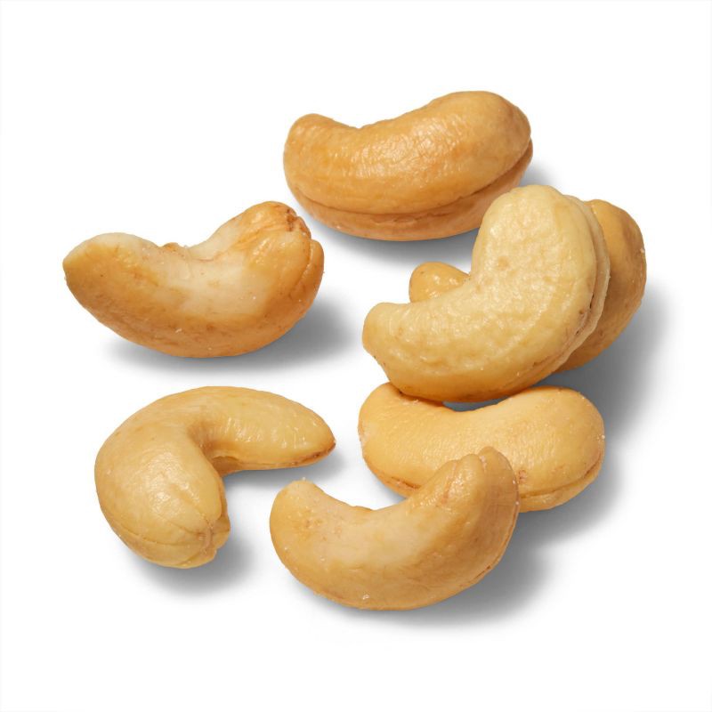 slide 2 of 2, Sea Salt Roasted Whole Cashews - 9.5oz - Good & Gather™, 9.5 oz