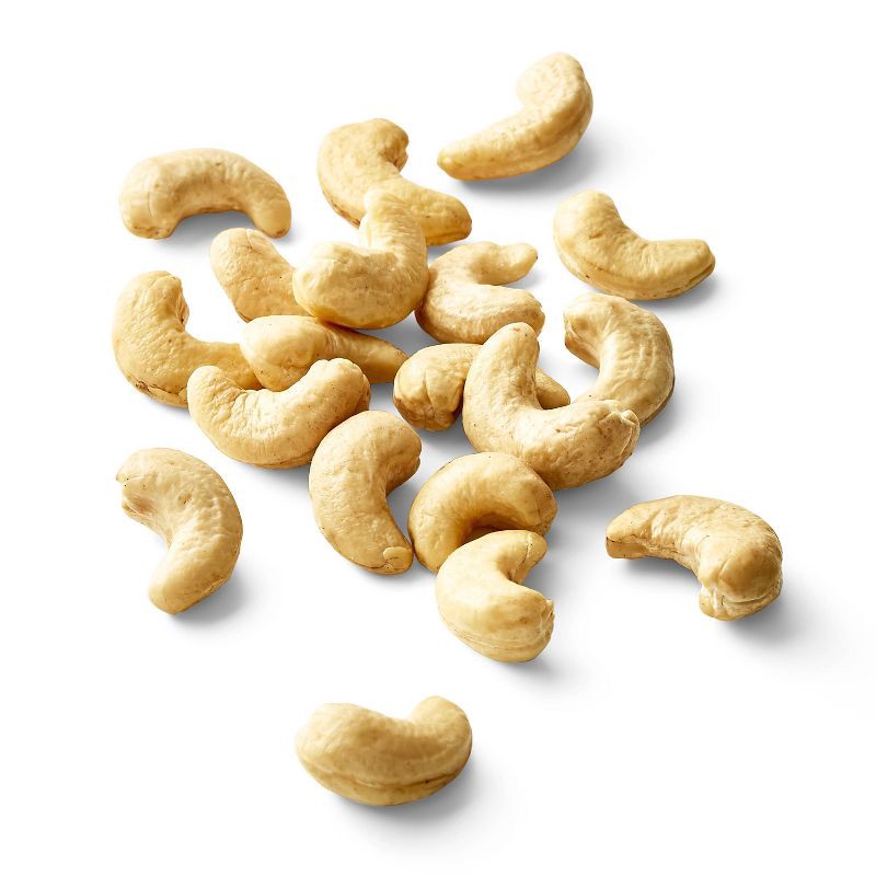 slide 2 of 3, Unsalted Raw Whole Cashews - 9.5oz - Good & Gather™, 9.5 oz