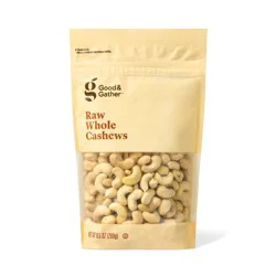 Unsalted Raw Whole Cashews - 9.5oz - Good & Gather™