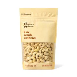Unsalted Raw Whole Cashews - 9.5oz - Good & Gather™