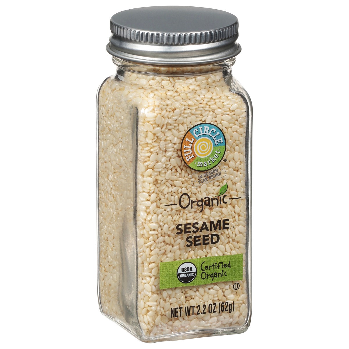 slide 4 of 4, Full Circle Market Organic Sesame Seed 2.2 oz, 2.2 oz