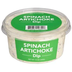 Fresh Spinach Artichoke Dip