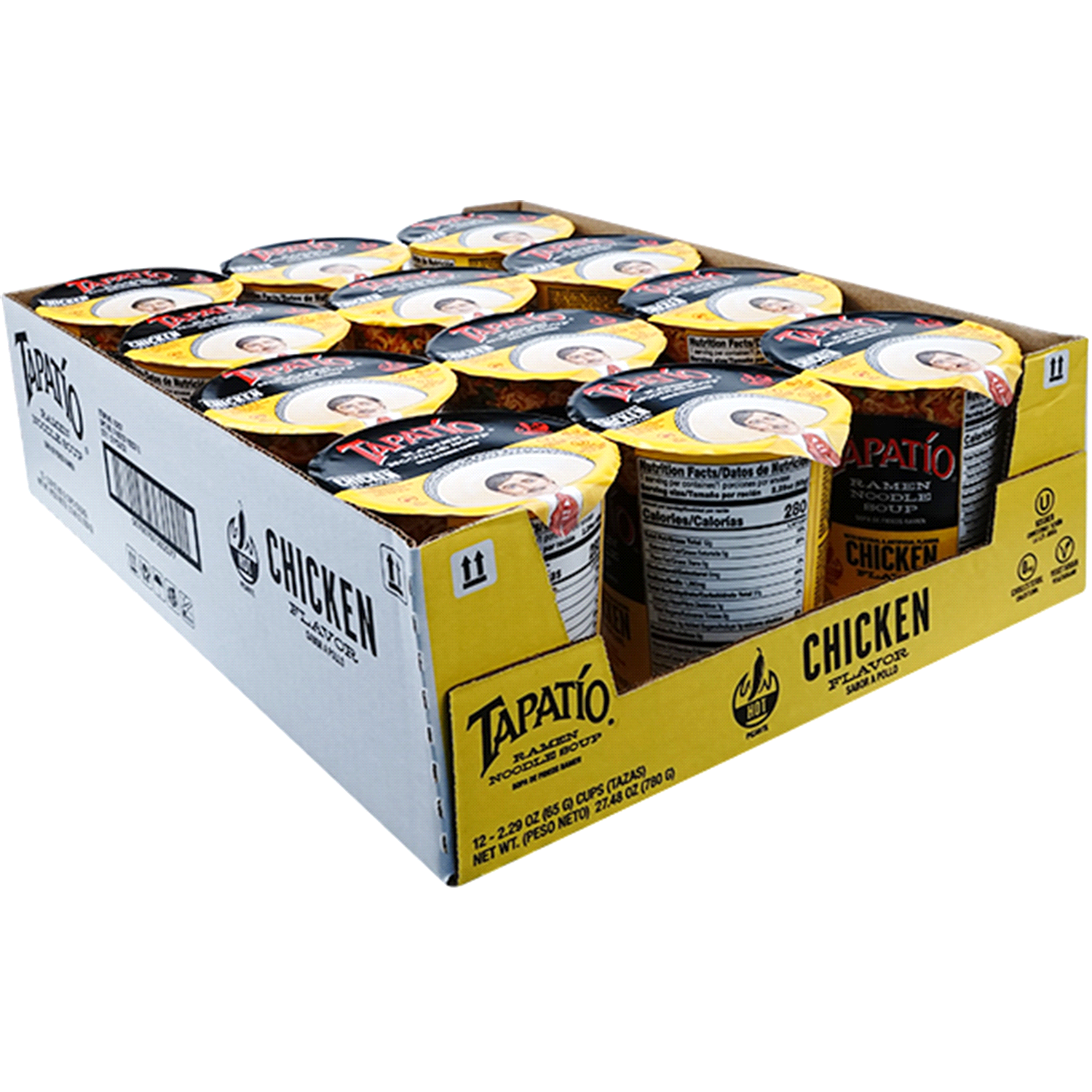 slide 2 of 2, Tapatio Chicken Flavored Ramen Noodle Soup 2.29 oz, 2.29 oz