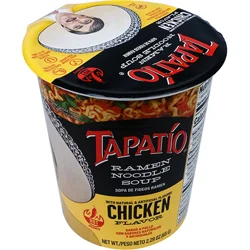 Tapatio Chicken Flavored Ramen Noodle Soup 2.29 oz