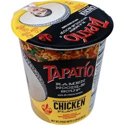 Tapatio Chicken Flavored Ramen Noodle Soup 2.29 oz