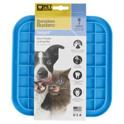 Pet Zone PetZone Boredom Busters Delight Mat Blue