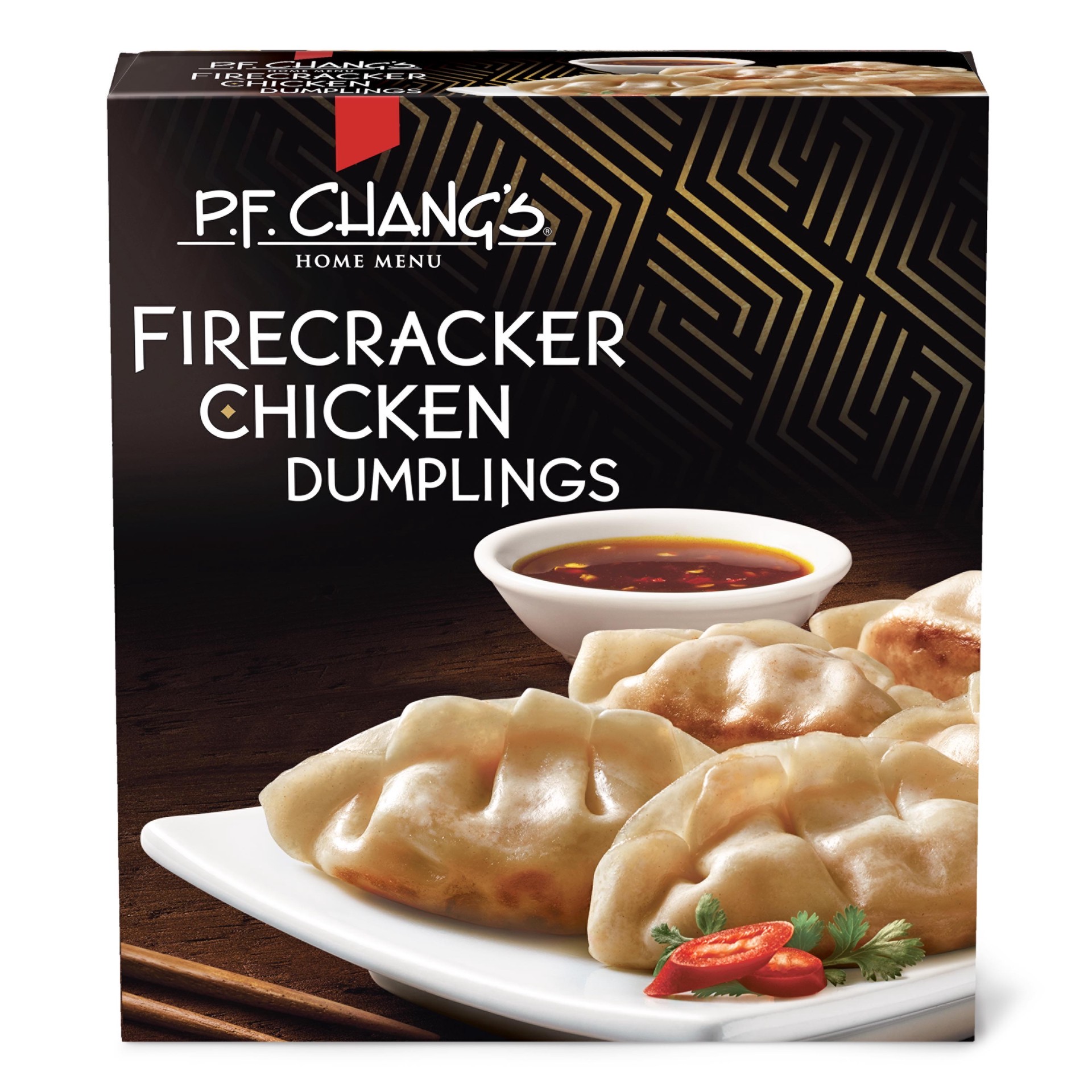slide 1 of 2, P.F. Chang's Home Menu Firecracker Chicken Dumplings 8 ea, 8.2 oz