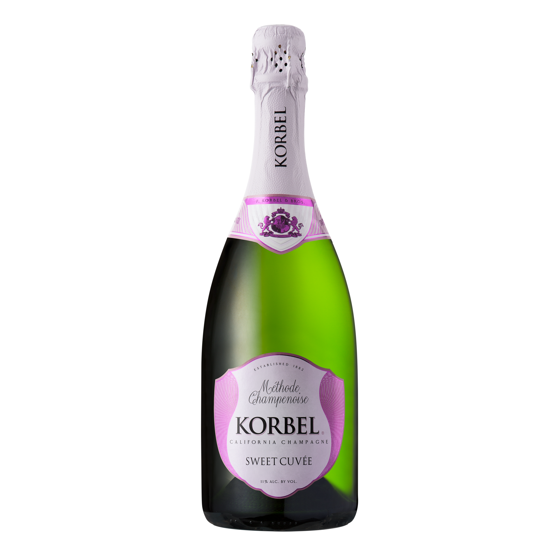 slide 1 of 3, Korbel Sweet Cuvée California Champagne Sparkling Wine 750 mL 22 Proof, 750 ml