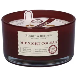 Rugged & Refined Midnight Cognac Candle