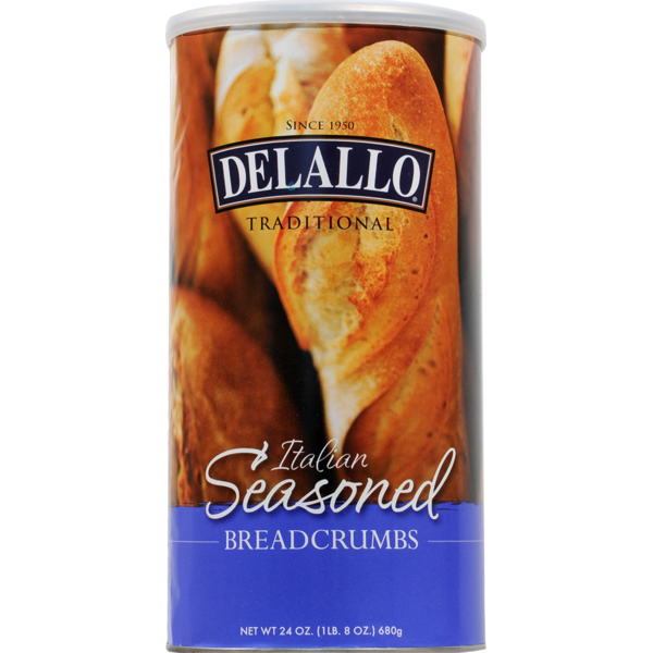 slide 1 of 1, DeLallo Italian Bread Crumbs, 24 oz