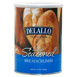 Delallo Italian Seasoned Breadcrumbs