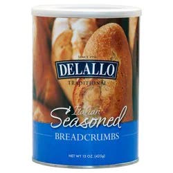 Delallo Italian Seasoned Breadcrumbs