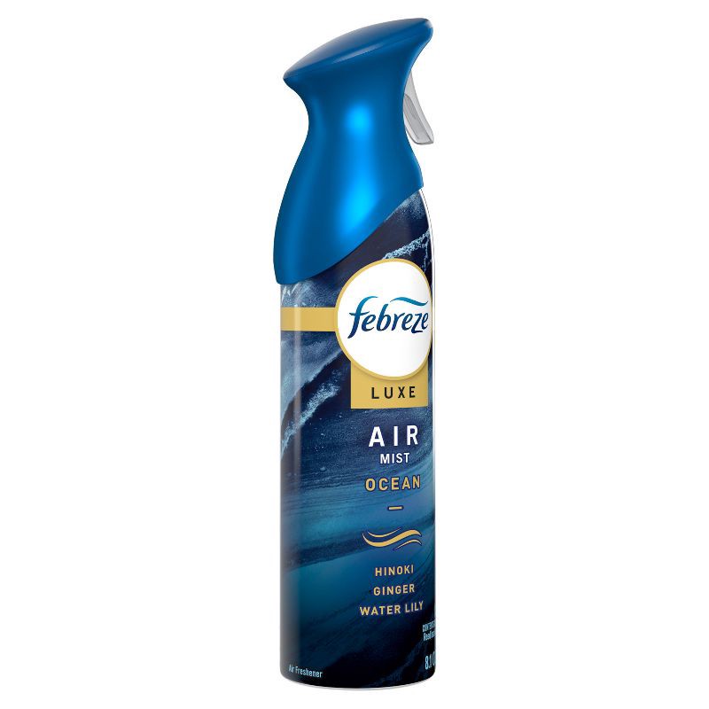 slide 2 of 11, Febreze Air Mist Odor-Fighting Air Freshener - Ocean - 8.1 fl oz, 8.8 fl oz