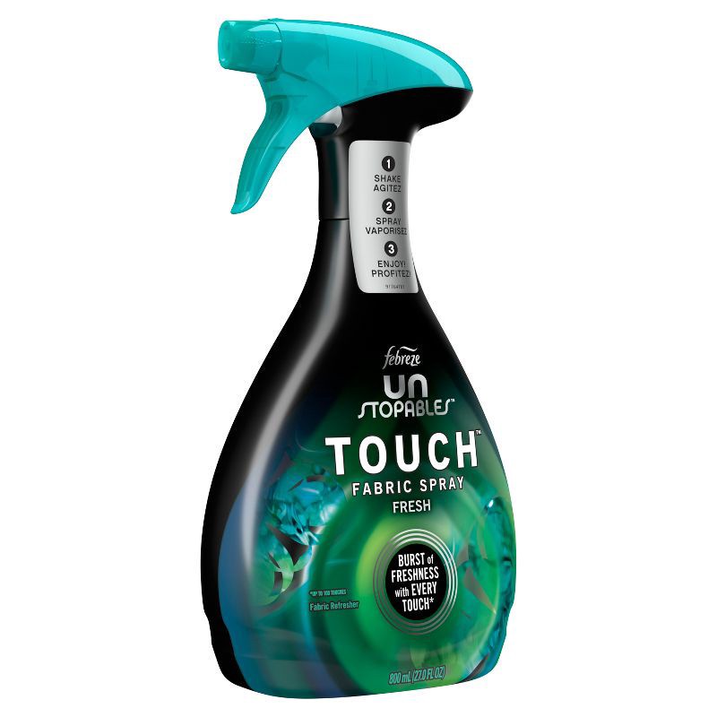 slide 12 of 13, Febreze Unstopables Touch Fabric Spray and Odor Fighter - Fresh - 27 fl oz, 27 fl oz