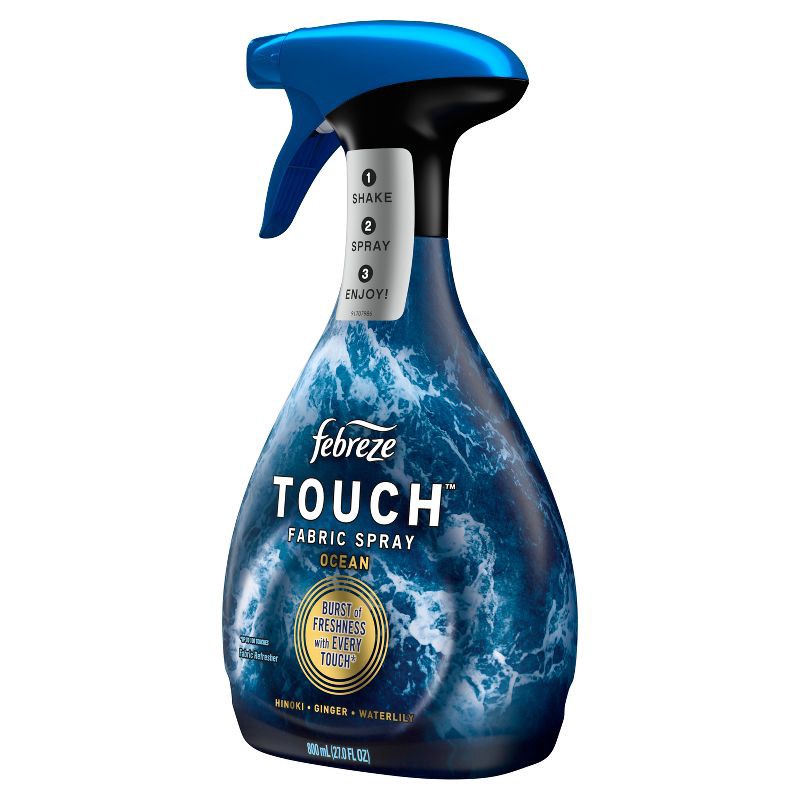 slide 14 of 15, Febreze Odor-Fighting Fabric Refresher - Ocean - 27 fl oz, 27 fl oz
