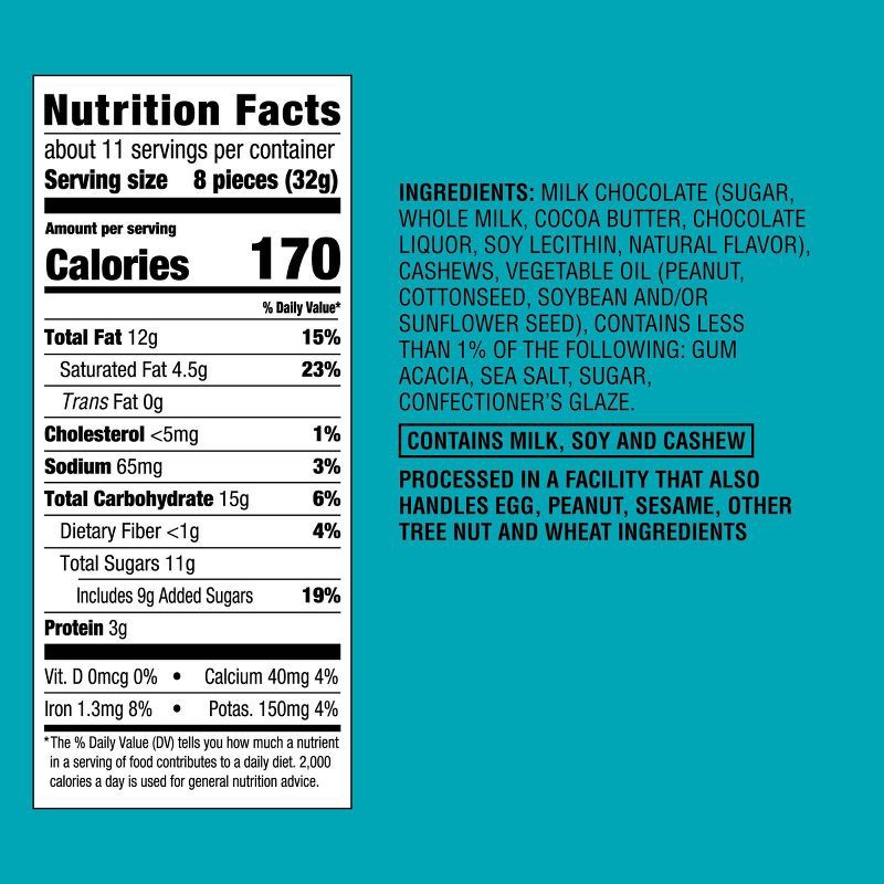 slide 4 of 4, Milk Chocolate Cashews - 12oz - Good & Gather™, 12 oz