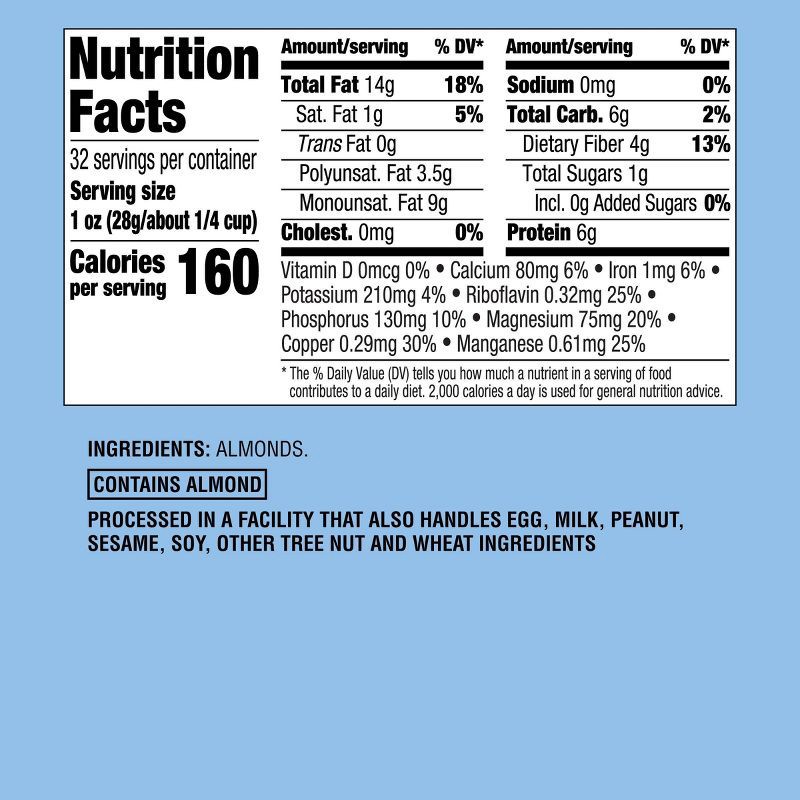 slide 4 of 4, Raw Whole Almonds - 32oz - Good & Gather™, 32 oz