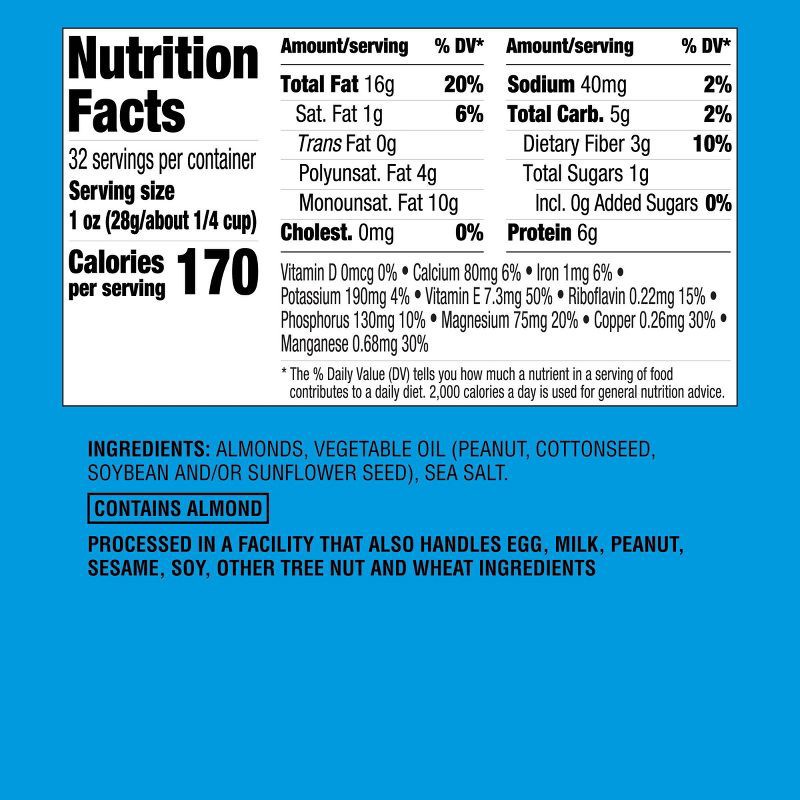 slide 4 of 4, Lightly Salted Roasted Almonds - 32oz - Good & Gather™, 32 oz