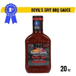 Famous Dave's Hot Devil's Spit BBQ Sauce 19 oz