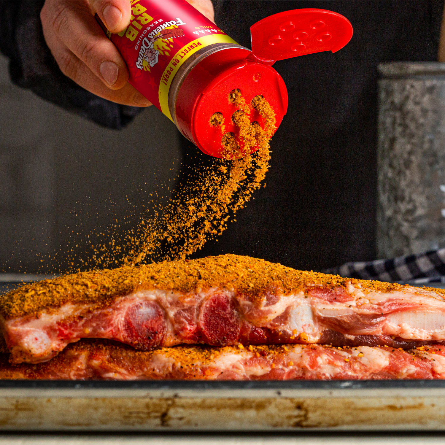 slide 4 of 4, Famous Dave's Seasoning Mild Rib Rub 5.5 oz, 5.5 oz