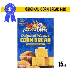 Famous Dave's Original Recipe Corn Bread Mix 15 oz