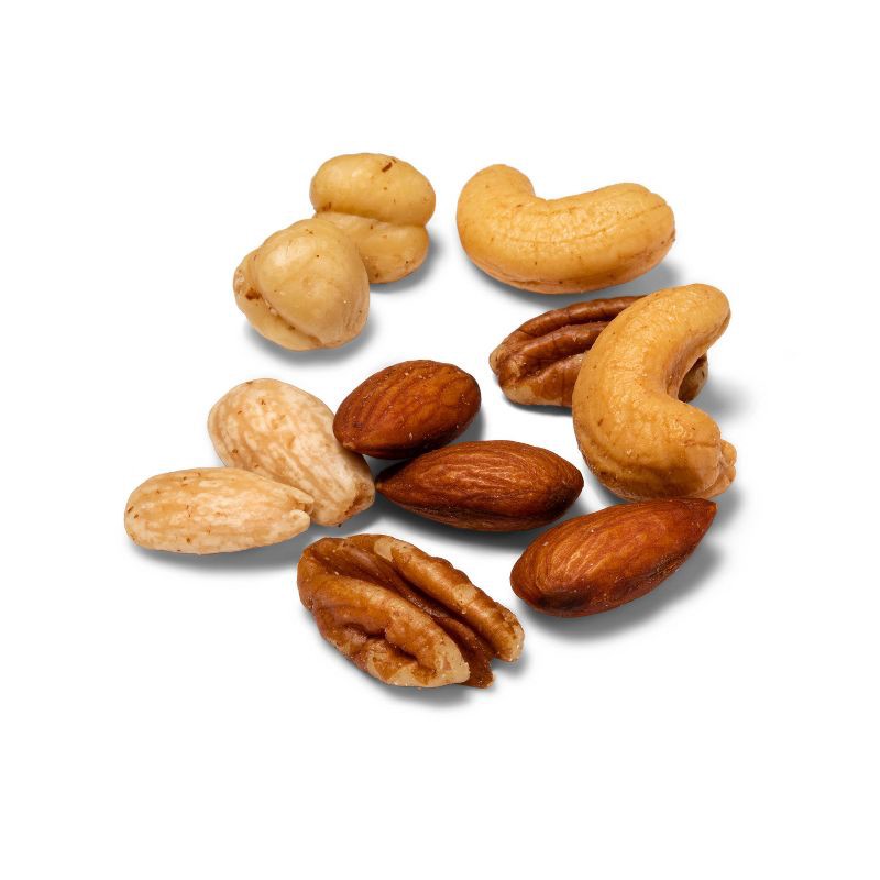 slide 2 of 3, Unsalted Roasted Mixed Nuts - 30oz - Good & Gather™, 30 oz