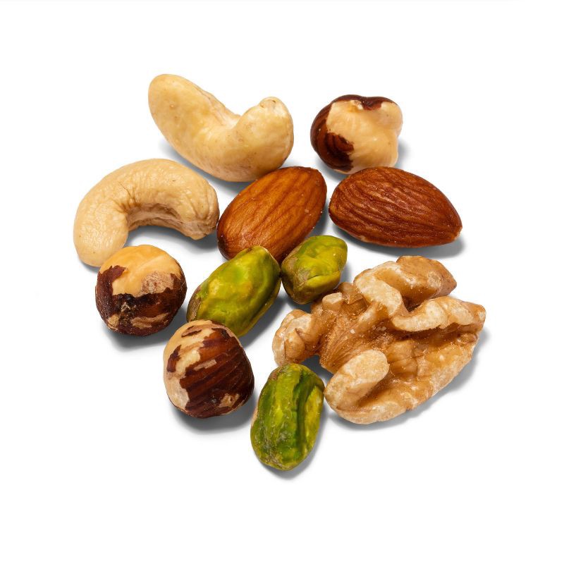 slide 2 of 3, Unsalted Raw Mixed Nuts - 30oz - Good & Gather™, 30 oz