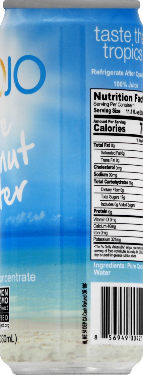 slide 6 of 13, Mojo Coconut Water - 11.1 fl oz, 11.1 fl oz