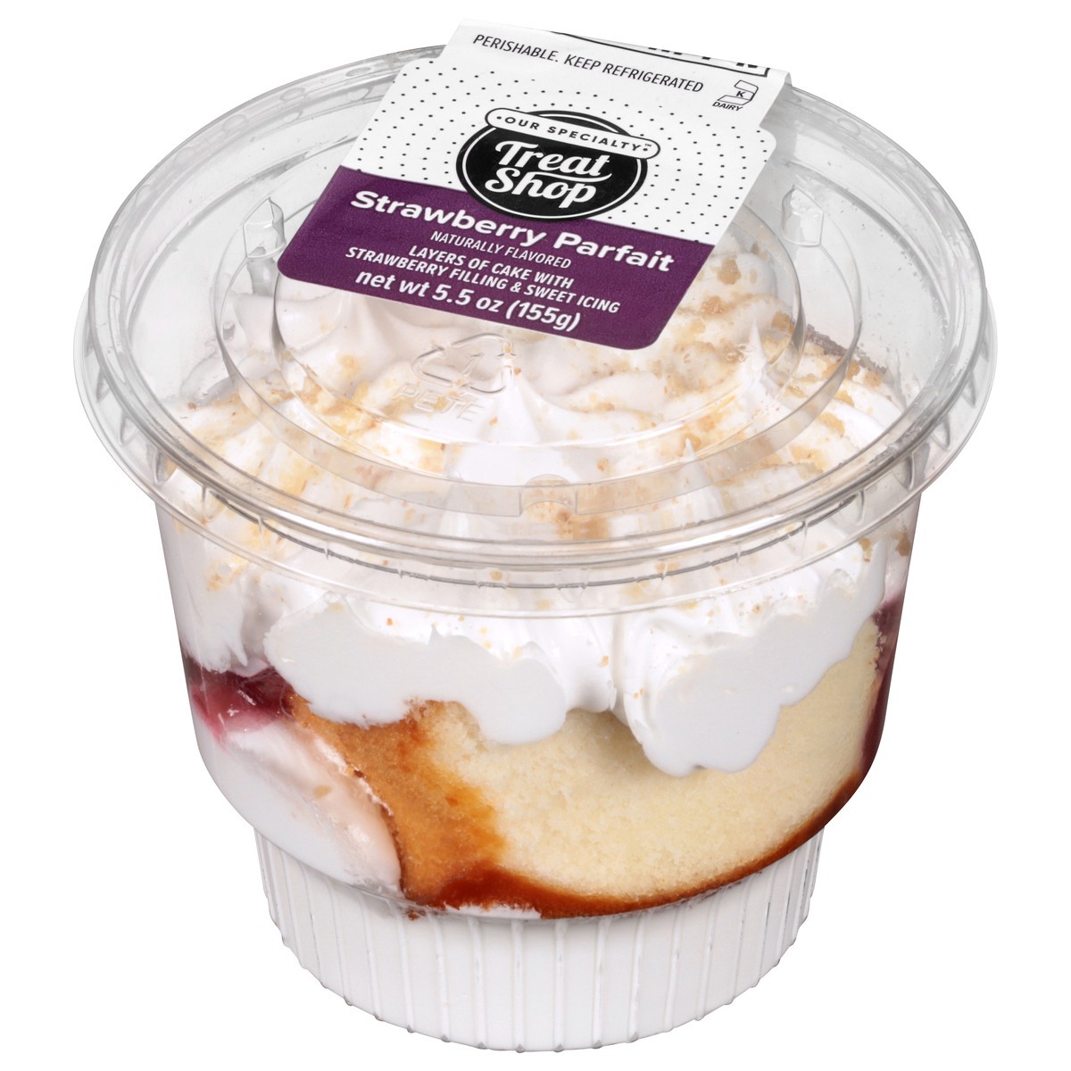 slide 6 of 9, Our Specialty Treat Shop Strawberry Parfait 5.5 oz, 5.5 oz