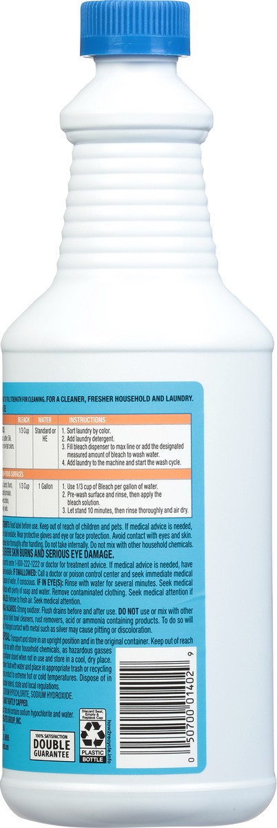 slide 4 of 10, Life Goods Regular Concentrated Bleach 1 qt, 1 qt