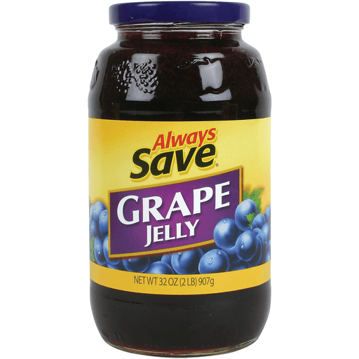 slide 1 of 1, Always Save Grape Jelly, 32 oz