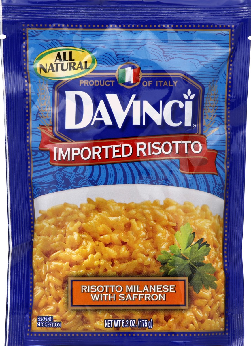 slide 2 of 2, DaVinci Risotto Milanese with Saffron, 6.2 oz