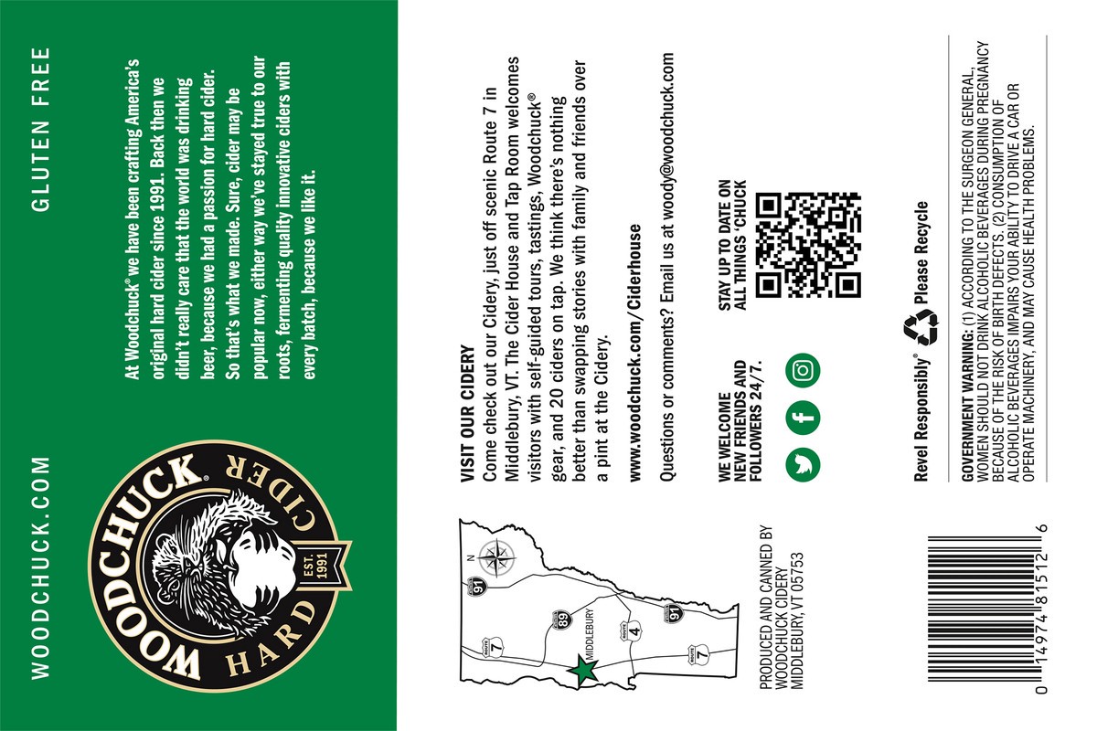 slide 4 of 10, Woodchuck Hard Cider - Chuck's Imperial Variety Pack CANS 6 Pack, 12oz Can, 6 ct