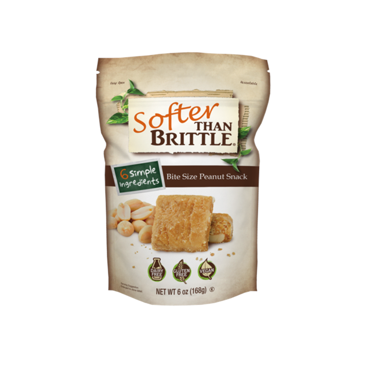 slide 1 of 1, Sunrise Softer Than Brittle Peanut, 6 oz