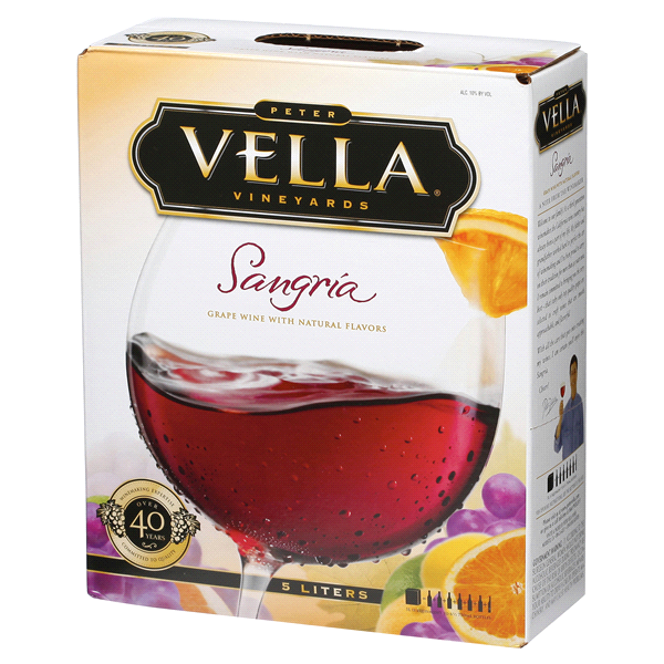 slide 2 of 25, Peter Vella Vineyards Red Wine, 5 liter
