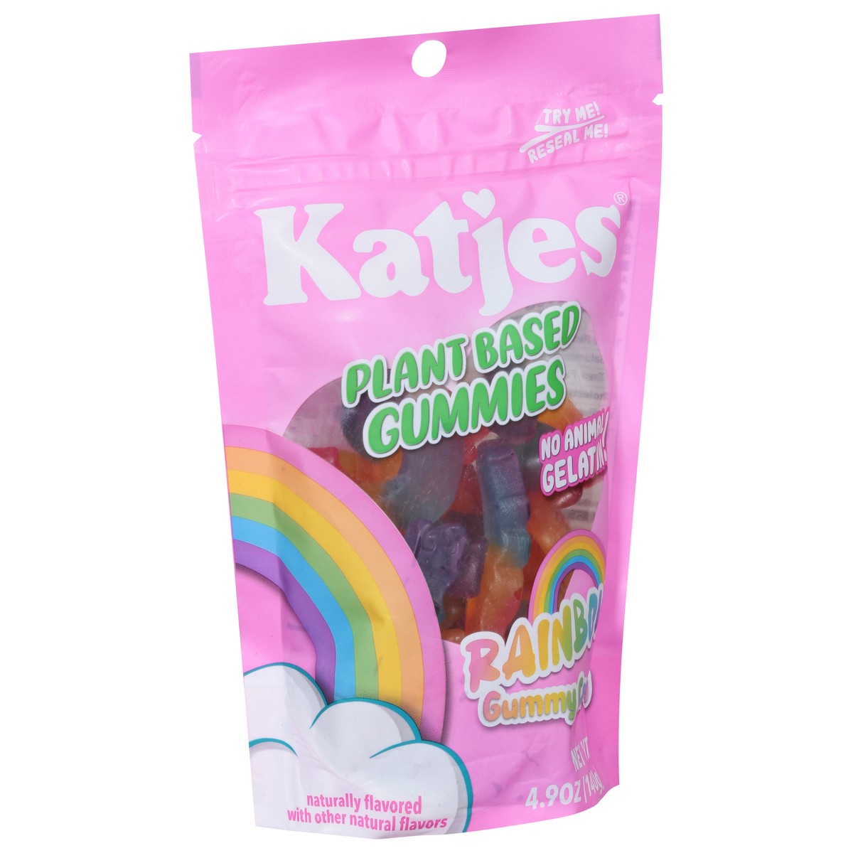 slide 5 of 9, Katjes Plant Based Rainbow Gummies 4.9 oz, 4.9 oz