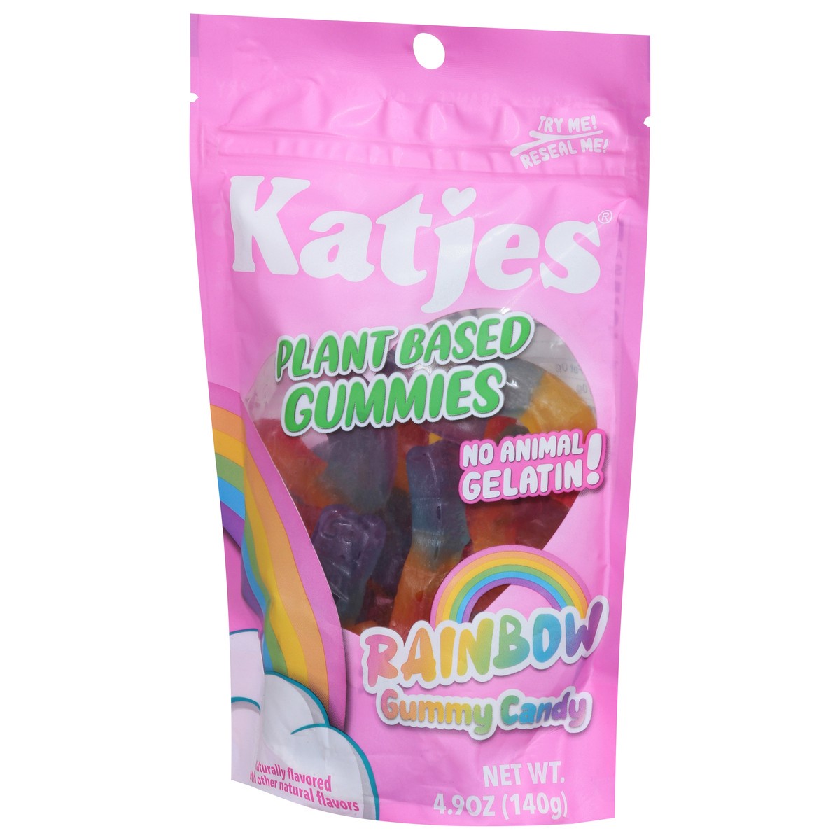 slide 2 of 9, Katjes Plant Based Rainbow Gummies 4.9 oz, 4.9 oz