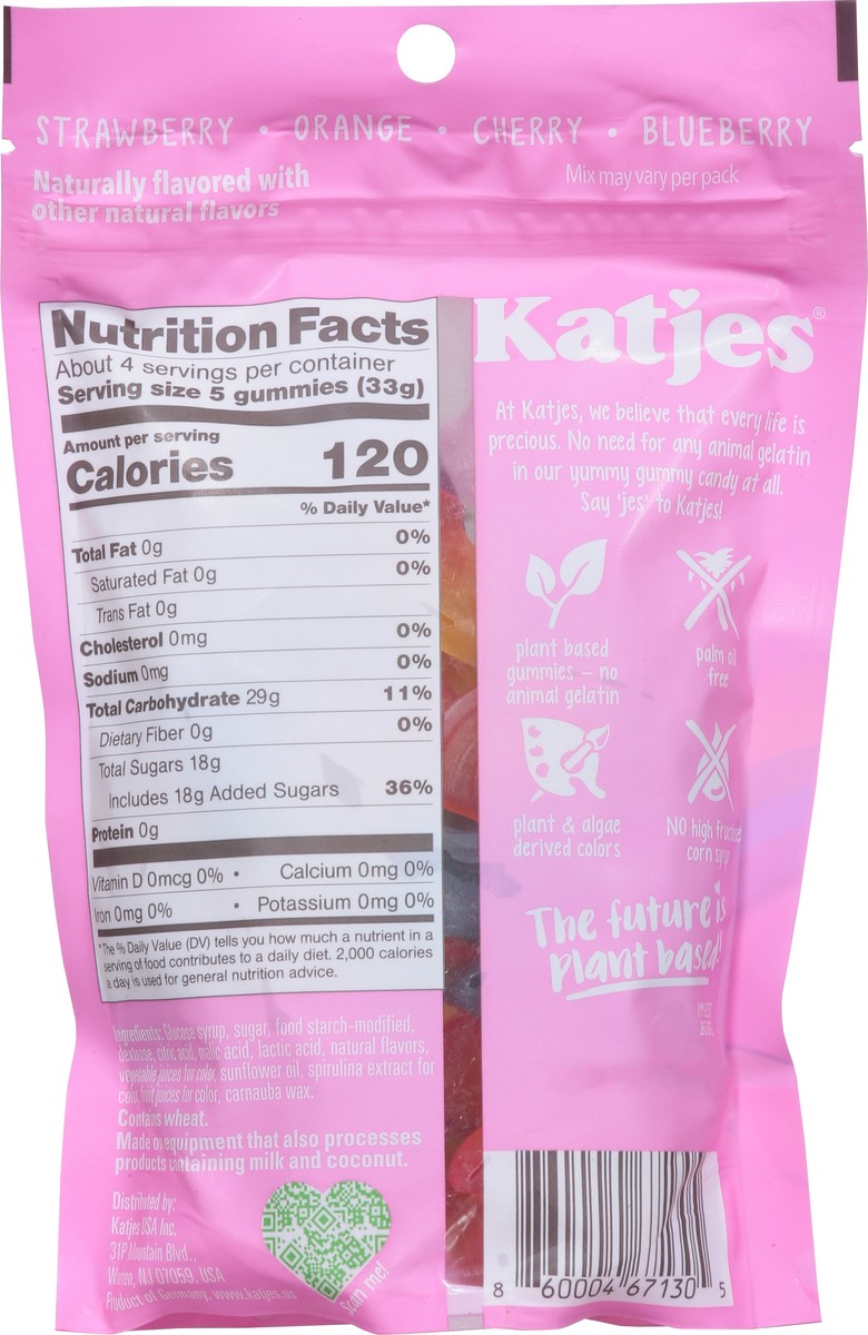 slide 8 of 9, Katjes Plant Based Rainbow Gummies 4.9 oz, 4.9 oz