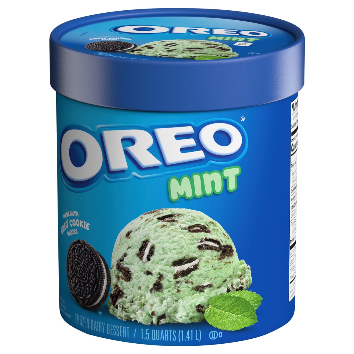 slide 3 of 9, Oreo Mint Frozen Dairy Dessert 1.5 qt, 1.5 qt