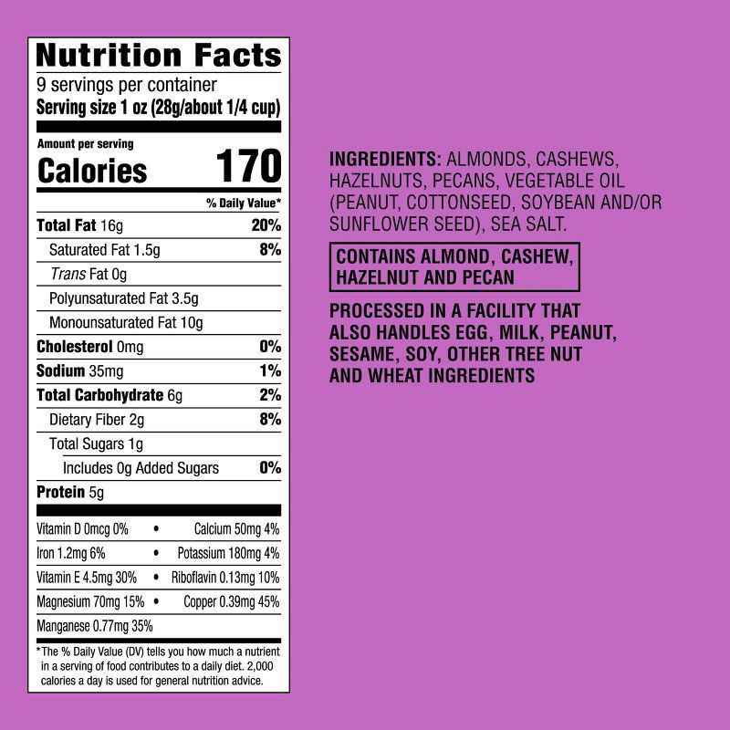 slide 4 of 4, Lightly Salted Roasted Mixed Nuts - 9oz - Good & Gather™, 9 oz