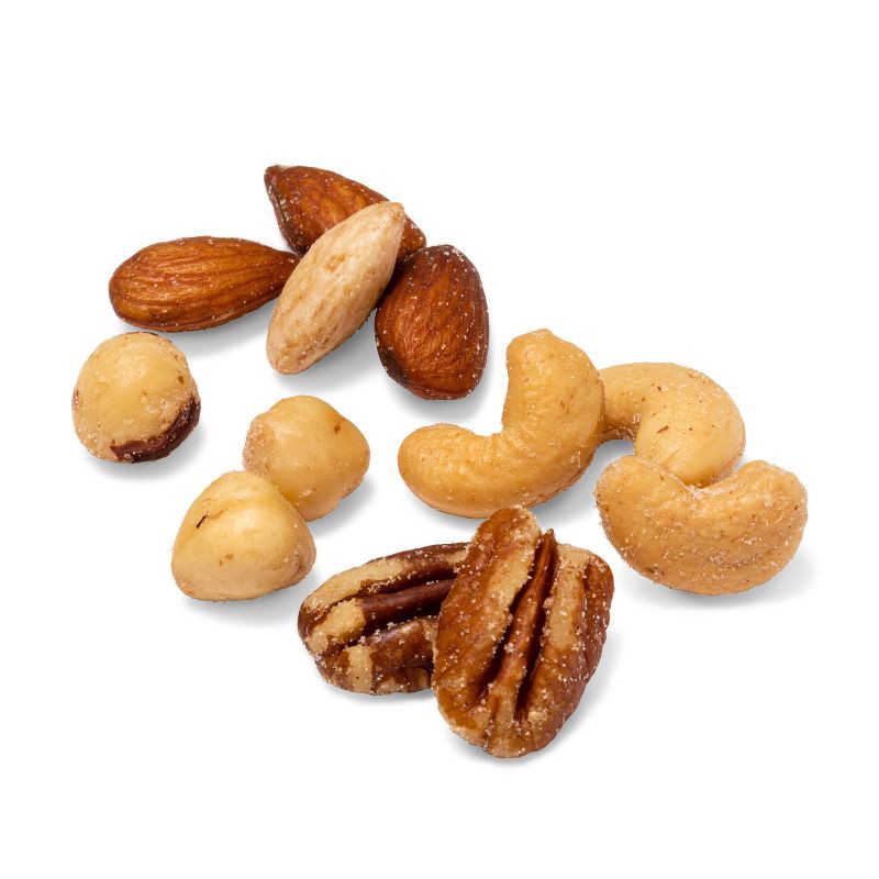 slide 3 of 3, Sea Salt Roasted Mixed Nuts - 9oz - Good & Gather™, 9 oz