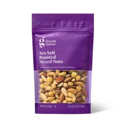 Sea Salt Roasted Mixed Nuts - 9oz - Good & Gather™