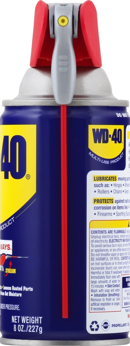 slide 6 of 7, WD-40 Lubricating & Penetrating Oil Spray with Smart Straw, 8 oz
