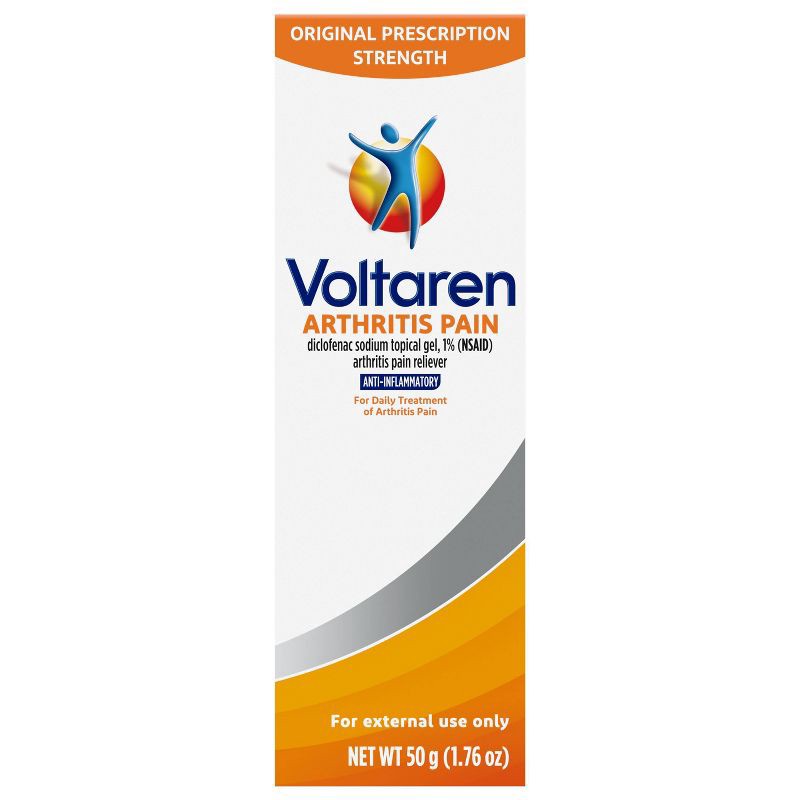 slide 4 of 12, Voltaren Diclofenac Sodium Topical Arthritis Pain Relief Gel Tube - 1.7 oz, 1.7 oz