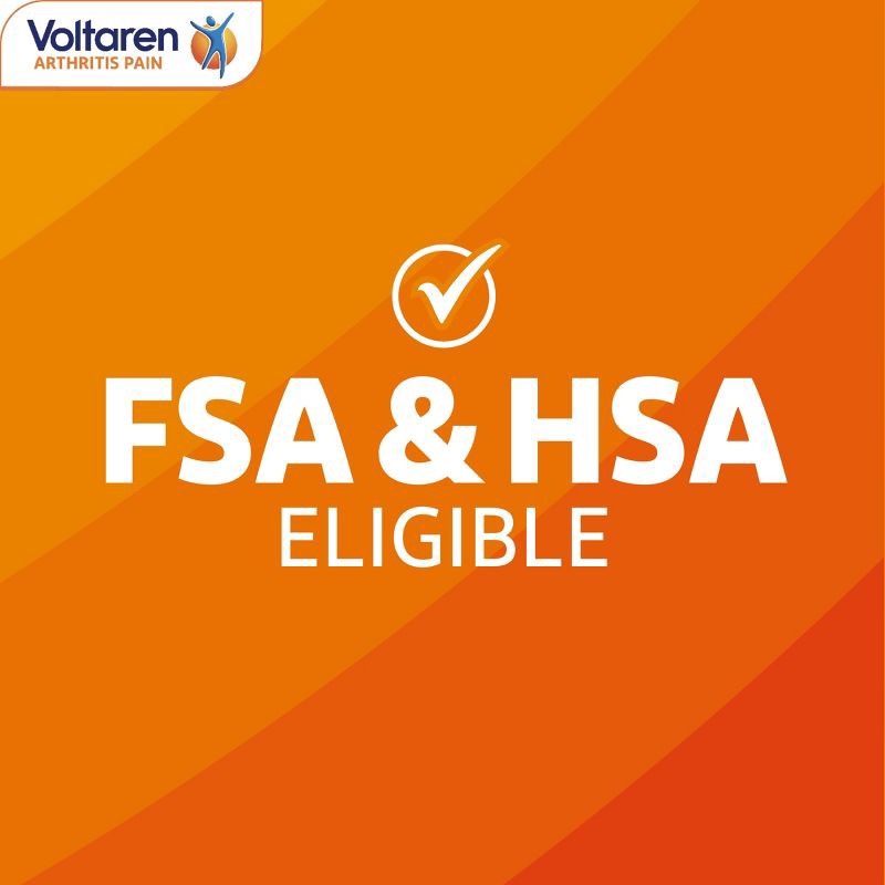 slide 9 of 12, Voltaren Diclofenac Sodium Topical Arthritis Pain Relief Gel Tube - 1.7 oz, 1.7 oz