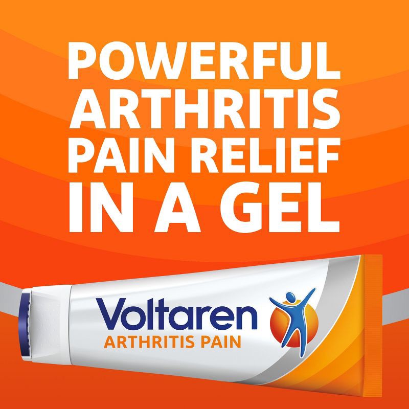 slide 11 of 14, Voltaren Diclofenac Sodium Topical Arthritis Pain Relief Gel Tube - 3.5 oz, 3.5 oz