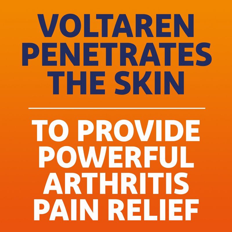 slide 4 of 9, Voltaren Diclofenac Sodium Topical Arthritis Pain Relief Gel Tube - 5.3 oz, 5.3 oz