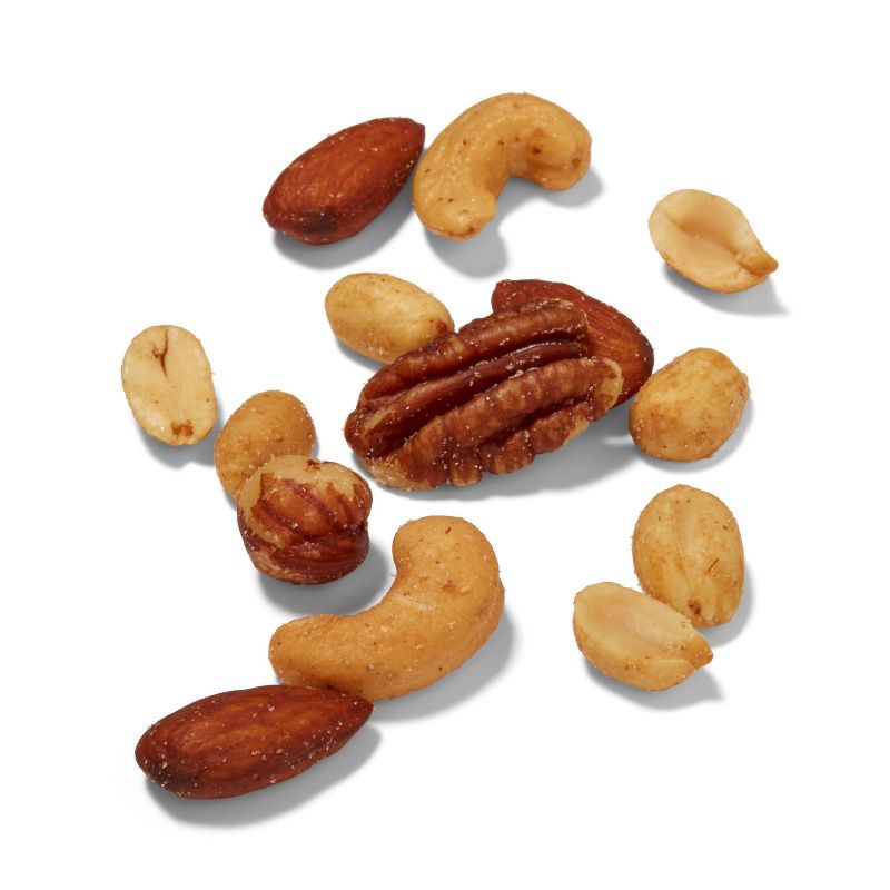 slide 3 of 4, Mixed Nuts - Peanuts, Almonds, Cashews, Peacans & Hazelnuts - 15oz - Good & Gather™, 15 oz