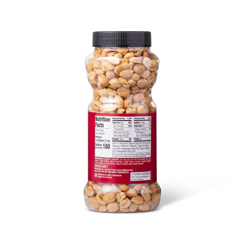 slide 3 of 3, Sea Salt Dry Roasted Peanuts - 16oz - Good & Gather™, 16 oz