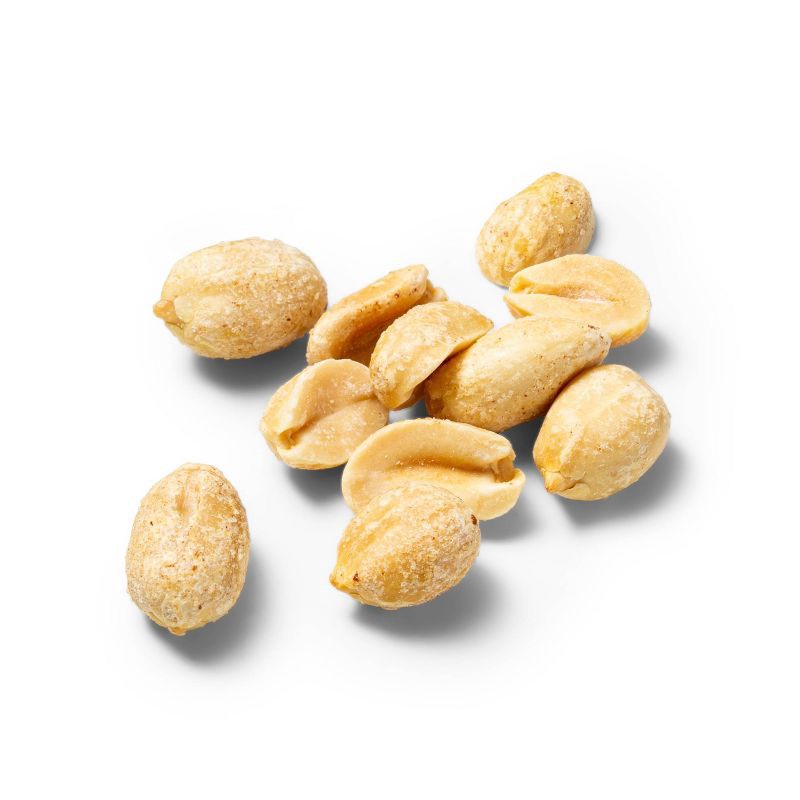 slide 2 of 3, Lightly Salted Dry Roasted Peanuts - 16oz - Good & Gather™, 16 oz